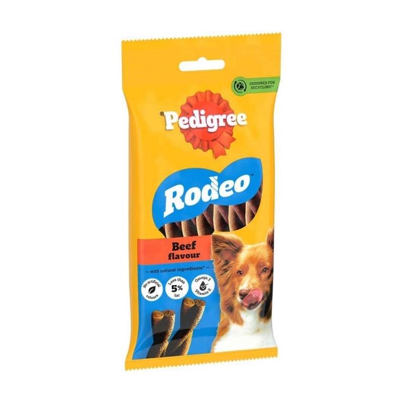 Pedigree Rodeo Sığır Etli Köpek Ödül Maması 4 Adet 70 gr