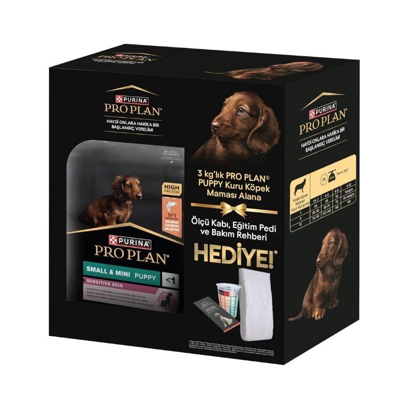 Pro Plan Small Mini Irk Somonlu Yavru Köpek Maması 3Kg Paket