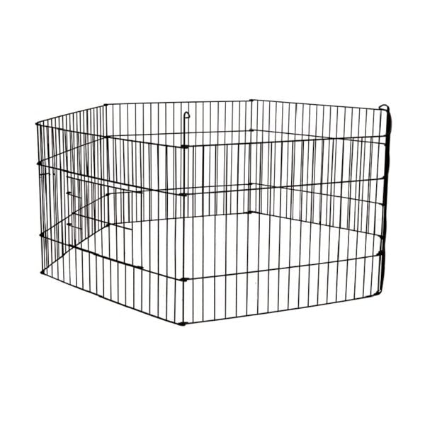 Kedi Köpekler İçin 6 Panel Çit Orta 60X54 Cm
