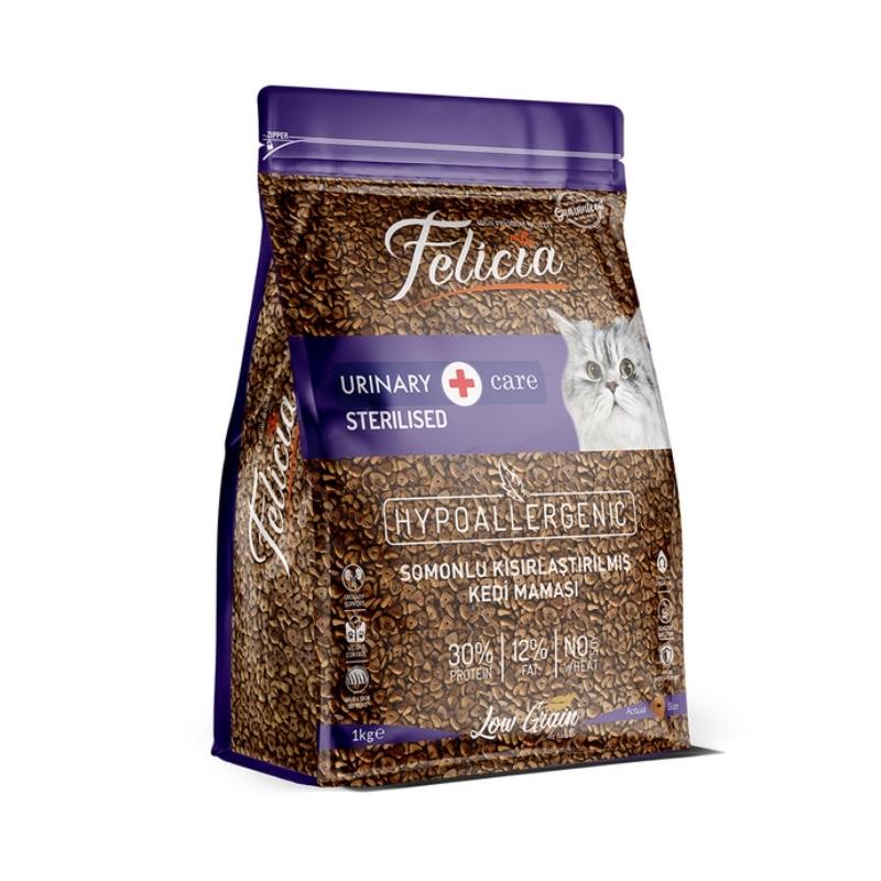 Felicia Somonlu Kısır Kedi Maması 1Kg Paket