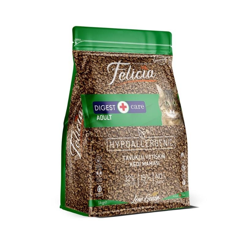 Felicia Tavuklu Yetişkin Kedi Maması 1Kg Paket