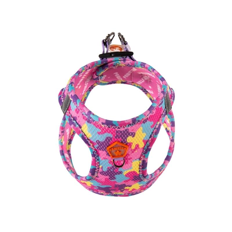 Alternative view of Pawstar Rosea Camouflage Airmesh Göğüs Tasması Beden Seçenekli