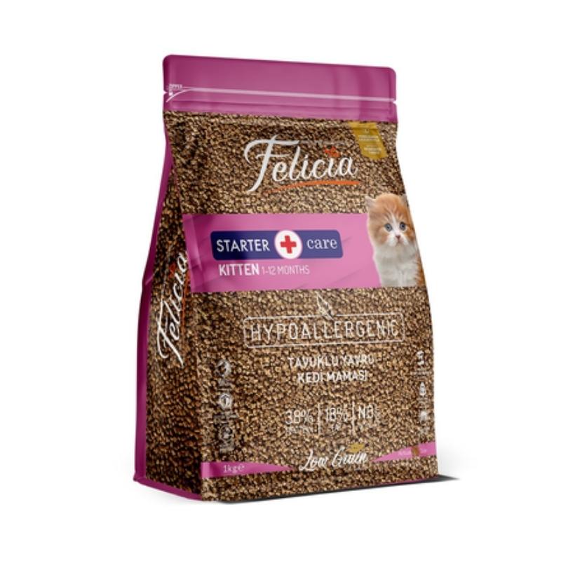 Felicia Kitten Tavuklu Yavru Kedi Maması 1Kg Paket