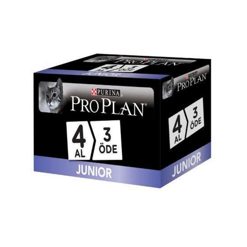 Pro Plan Junior Tavuklu Yavru Kedi Yaş Mama 85gr 4 Al 3 Öde