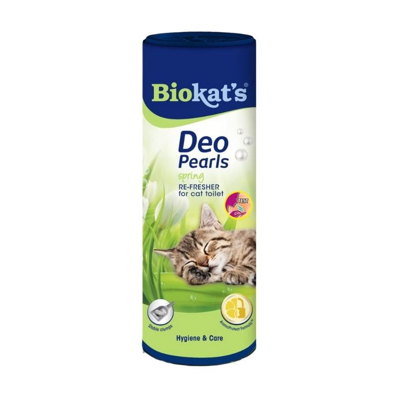 Biokats Deo Pearls Bahar Kokulu Koku Giderici Kedi Kumu Parfümü 700gr