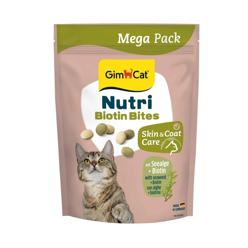 Gimcat Nutri Biyotinli Deniz Yosunlu Tablet Kedi Ödülü 425gr
