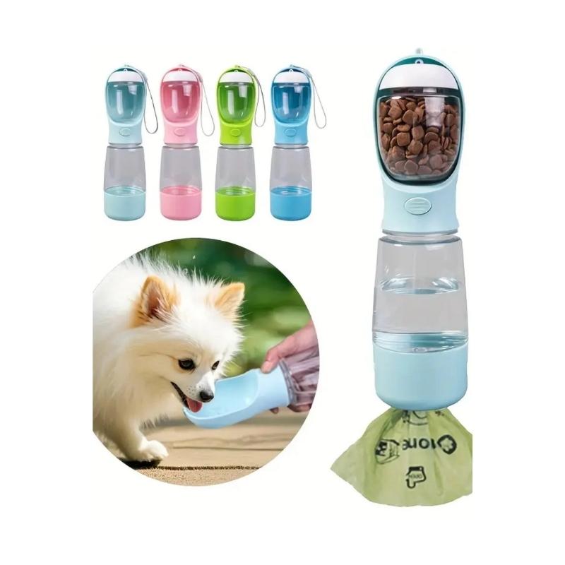 Seyahat Suluğu (400ml) + Mama Haznesi(180gr) Dışkı Poşetli