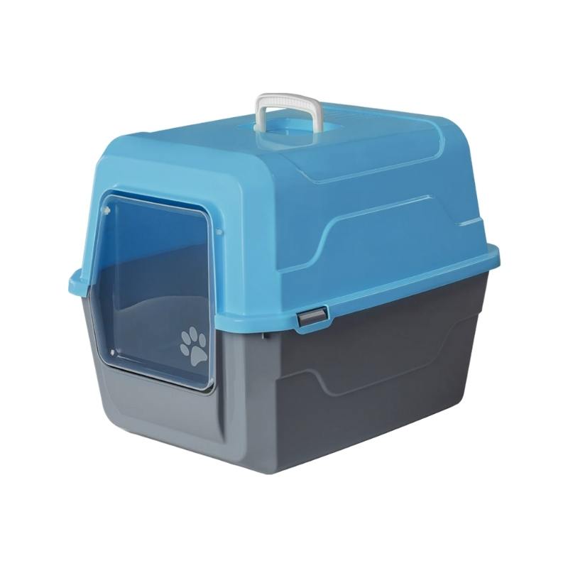 Tam Açılır Kapalı Kedi Tuvaleti 50x35x50cm