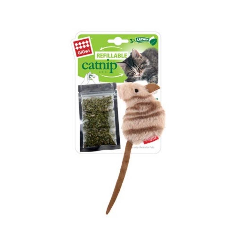 Gigwi Catnipli Fare Ses Kontrollü Kedi Oyuncağı