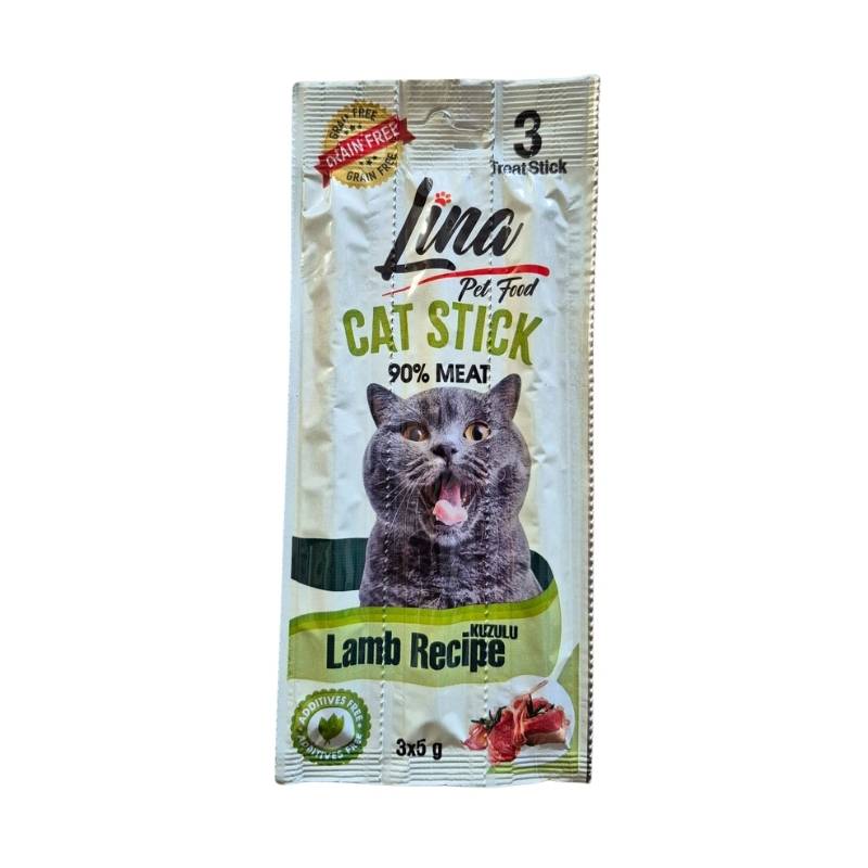 Lina Kuzu Etli Kedi Stick Ödül 3x5gr