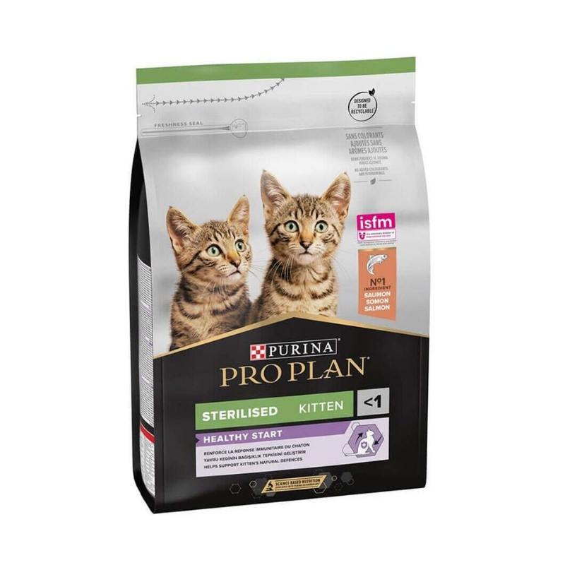 Pro Plan Kitten Kısır Yavru Kedi Maması  Somonlu 3Kg Paket