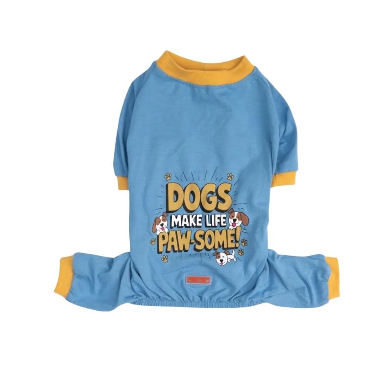 Alternative view of Pawstar Paw-Some Pijama Tulum Mavi Beden Seçenekli