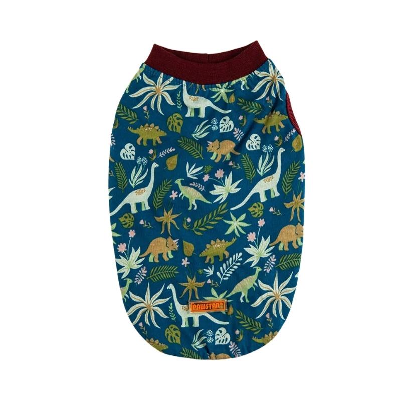 Pawstar Dino Kedi Köpek Tişört