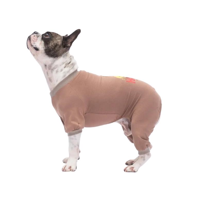 Alternative view of Happy Teddy Bear Pijama Tulum Kahverengi