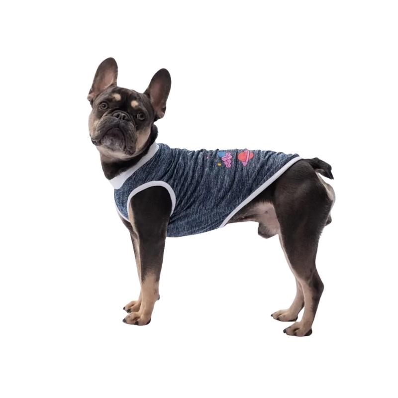 Pawstar Lacivert Space Time Tişört - Görsel 3