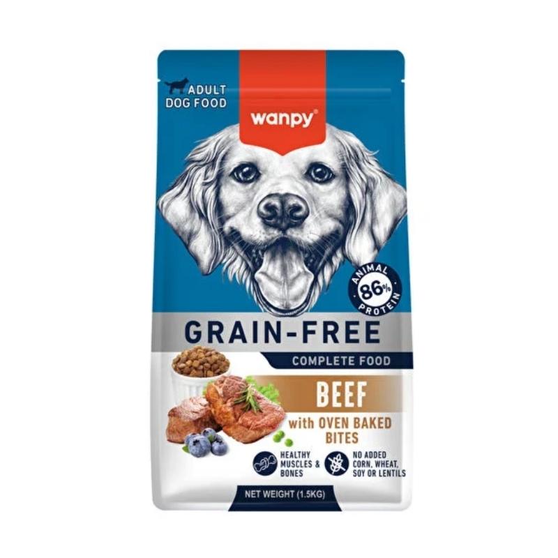 Wanpy Tahılsız Sığır Etli Yetişkin Köpek Maması 12 Kg