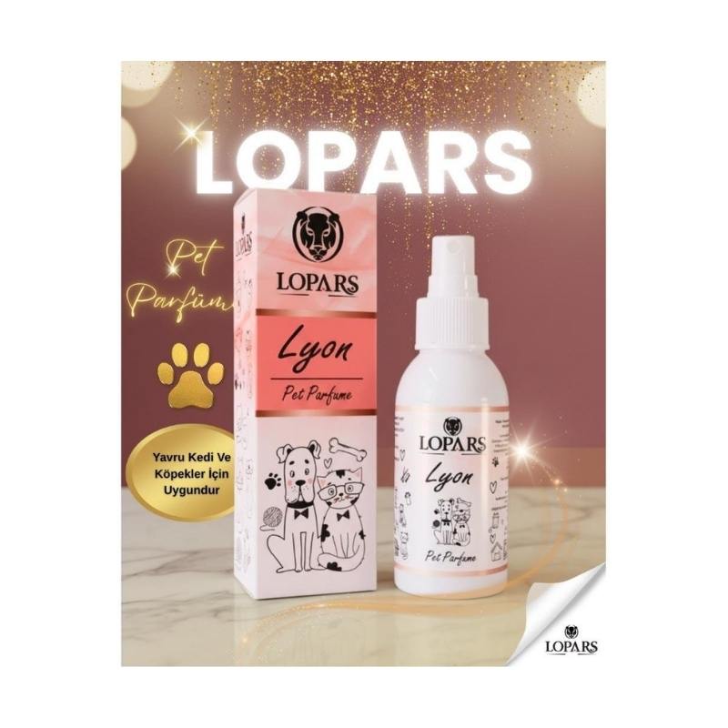 Lopars Lyon Pet Yavru ve Hassas Kedi Köpekler İçin Parfüm 100 ml