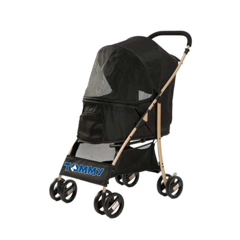 Tommy Evcil Hayvan Arabası Siyah 67*47*98cm Max 15 KG